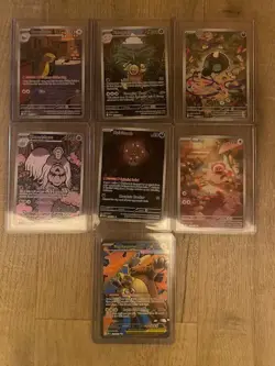 Pokemon TCG Mega Evolutions 7 card Lot AR/SR - Image 1