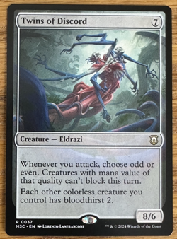 MTG Modern Horizons 3 Commander, Twins of Discord - Image 1