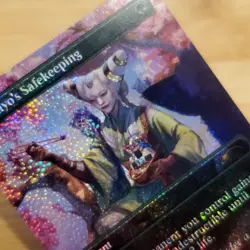 1x Tamiyo's Safekeeping, Confetti Foil, Secret Lair Furby - 2335, Magic MTG NM - Image 2