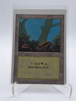 FOREST 1994 REVISED EDITION Magic: The Gathering FACTORY ERROR vintage MINT - Image 1