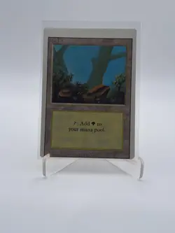 FOREST 1994 REVISED EDITION Magic: The Gathering FACTORY ERROR vintage MINT - Image 3