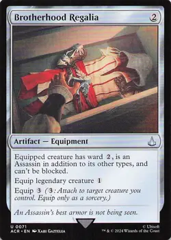 Brotherhood Regalia Universes Beyond: Assassin's Creed Regular - Image 1