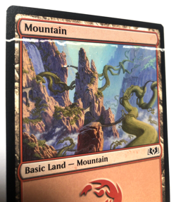 Mountain 0273 Wilds of Eldraine INK MISPRINT MTG Magic the Gathering NM - Image 3