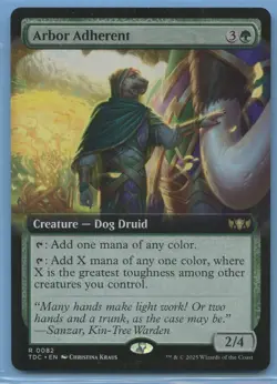 MTG: Tarkir: Dragonstorm COMMANDER: EXTENDED: Arbor Adherent - Image 1