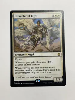 Exemplar of Light Foundations Magic the Gathering MTG - Image 1