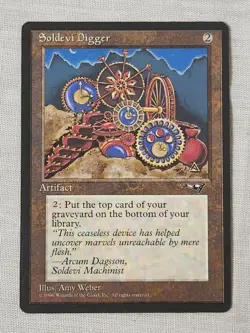 NM Soldevi Digger Alliances Mtg Magic the Gathering - Image 1