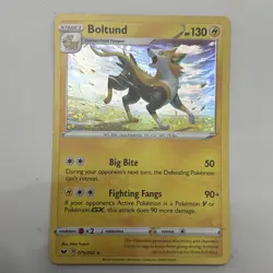 Boltund Holo Rare - 075/202 - Sword & Shield Base Pokemon 2020 - Image 1