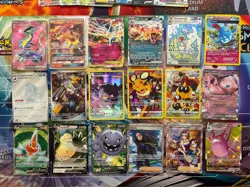 Pokemon Card Lot Full Art Alt Art Fire Charizard Mew Snorlax Gyarados 32 Cards - Image 2
