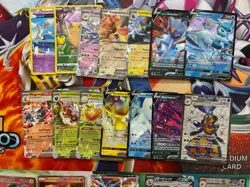 Pokemon Card Lot Full Art Alt Art Fire Charizard Mew Snorlax Gyarados 32 Cards - Image 3