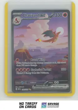 2023 Pokemon Scarlet & Violet - 151 Special Illustration Rare Charizard ex - Image 1
