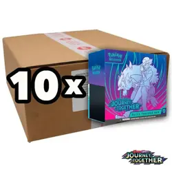POKEMON SCARLET & VIOLET JOURNEY TOGETHER ETB SEALED CASE 10 CT - o - Image 1