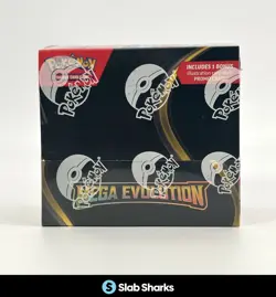 POKEMON TCG MEGA EVOLUTION ENHANCED BOOSTER BOX WITH TOPPER SEALED BOX - Image 1