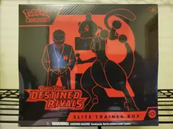 Pokemon Destined Rivals Elite Trainer Box IN HAND BRAND NEW FACTORY SEALED - Image 1
