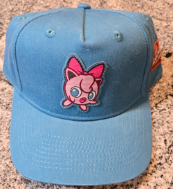Anaheim 2025 Pokemon World Championships Curved Brim Hat Snapback Cap Jigglypuff - Image 1