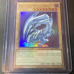 Blue-Eyes White Dragon LCKC-EN001 (Sole Owner, Never Played) - Image 1