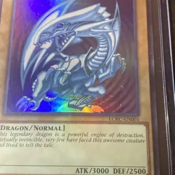 Blue-Eyes White Dragon LCKC-EN001 (Sole Owner, Never Played) - Image 2