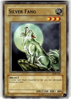 Silver Fang LOB-010 The Legend of Blue Eyes White Dragon Unlimited| - Image 1