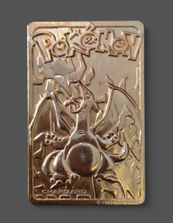 Charizard 23K Gold Plated Pokemon Card (1999) | Burger King Promo Card | Mint - Image 4