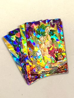 Super Saiyan 3 Broly - 5 Random SR Cards - Super Dragon Ball Heroes Japanese - Image 1