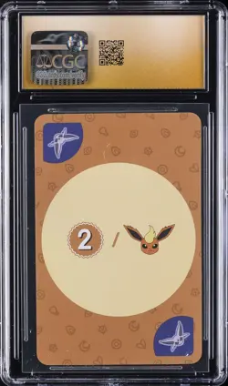 2019 POKEMON PLAYING CARDS KOREAN POINT SALAD EEVEE ED ESPEON CGC 10 PRISTINE - Image 2