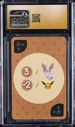 2019 POKEMON PLAYING CARDS KOREAN POINT SALAD EEVEE ED UMBREON CGC 10 PRISTINE - Image 2