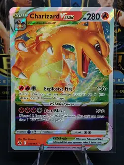 Pokemon TCG Charizard VSTAR Crown Zenith Holo Ultra Rare Card 019/159 - Image 1