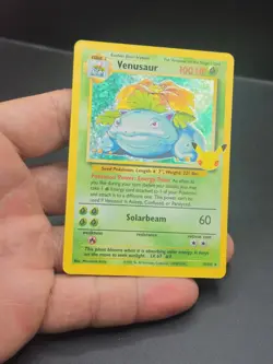 Pokemon TCG Venusaur Base Set, Holo Unlimited Rare Card 15/102 Celebrations - Image 5