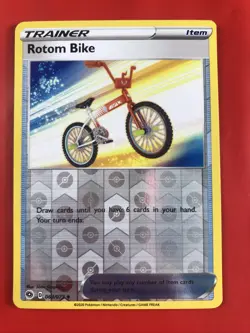 TRAINER Rotom Bike 063/073 & Phone 064/073 Reverse Holo Lot Of 2 - Pokemon Cards - Image 2