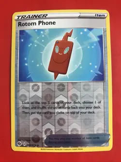 TRAINER Rotom Bike 063/073 & Phone 064/073 Reverse Holo Lot Of 2 - Pokemon Cards - Image 4