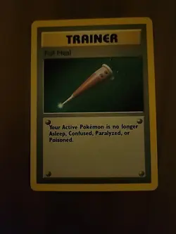 Full Heal 82/102 Pokemon Card Vintage WOTC LP - Image 1