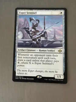 MTG Esper Sentinel Card Magic the Gathering Modern Horizons 2 NM Condition - Image 1