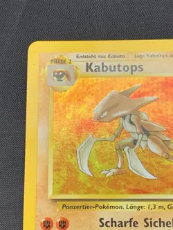 Kabutops 9/62 Fossil Holo Rare German Pokemon Card WOTC Lightly Played - Image 3