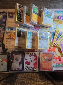 Pokemon Card Lot IR Ex Vintage Accessories Card Sleeves Graded Vintage Bulk - Image 5