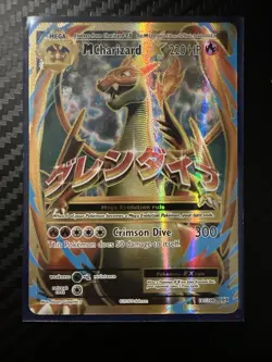 Pokemon TCG Mega-Charizard-EX XY Evolutions Holo Full Art Card 101/108 - Image 1