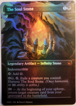 The Soul Stone FOIL Proxy Playtest Card with Custom Art Design - Image 1