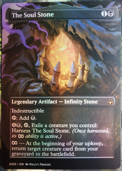 The Soul Stone FOIL Proxy Playtest Card with Custom Art Design - Image 4