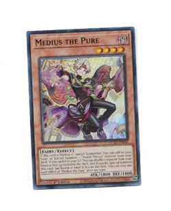 Yugioh Yu-Gi-Oh! Medius The Pure DUAD-EN008 1st edition UR Ultra Rare Card NM - Image 1
