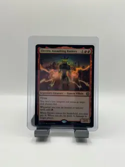 MTG, Electro, Assaulting Battery FOIL 76 Marvel's Spider-Man Foil - Image 1
