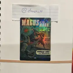 Magus of the Moon (0125) - NM Showcase Foil - EOE Special Guest - Image 1
