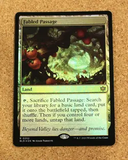Fabled Passage, Foil, X1, Bloomburrow, NM - Image 1