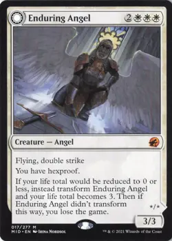 Enduring Angel M Innistrad: Midnight Hunt 17 NM - Image 1