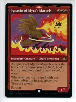 IGNACIO OF MYRA'S MARVELS (SHOWCASE) (GA Unfinity GALAXY FOIL #501 UNF(NM+)(MTG) - Image 1