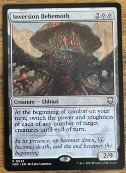 MTG Modern Horizons 3 Commander, Inversion Behemoth - Image 1