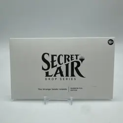 The Strange Sands Islands Rainbow Foil Secret Lair Magic the Gathering sealed - Image 1