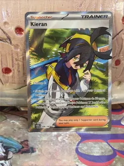 Kieran - 206/167 Ultra Rare SV06: Twilight Masquerade Pokemon TCG Card NM - Image 1