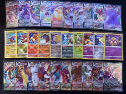 Lot of 150 Pokemon Cards V/VMAX/EX/Full Art/GX/Trainer/Holos Modern Collection - Image 3