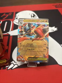 Pokemon Mega Lucario Ex 012 Black Star Promo Oversized-standard & mini figure - Image 3