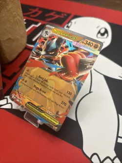 Pokemon Mega Lucario Ex 012 Black Star Promo Oversized-standard & mini figure - Image 4