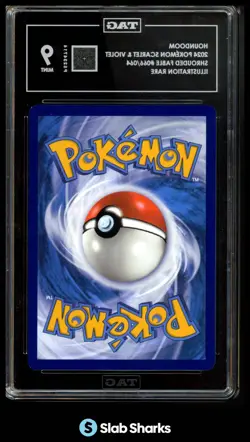 2024 POKEMON SV SHROUDED FABLE SFA EN #066/064 HOUNDOOM ILLUSTRATION RARE TAG 10 - Image 2