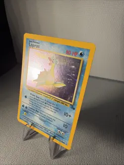 Pokemon Lapras 10/62 Fossil Holo HP - Image 2